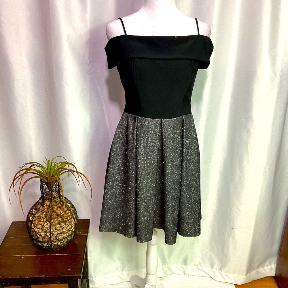 Morgan & Co Jr Woman’s Off Shoulder Dress - Picture 2 of 13